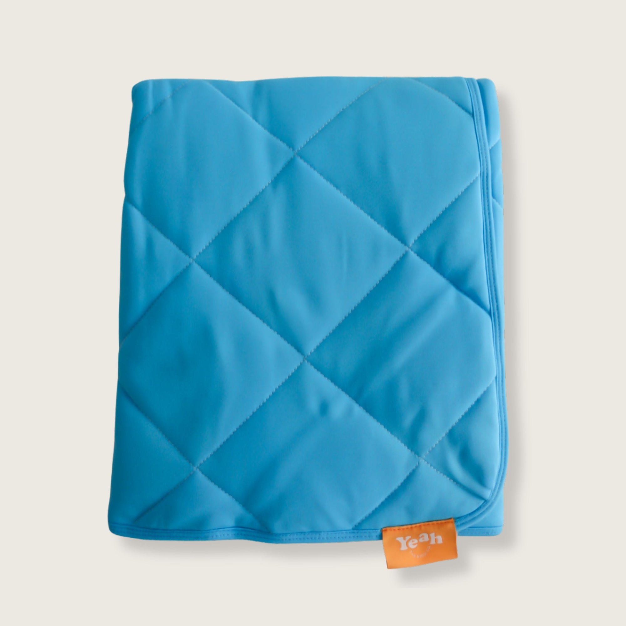 Daycare Blanket | Blue + Green