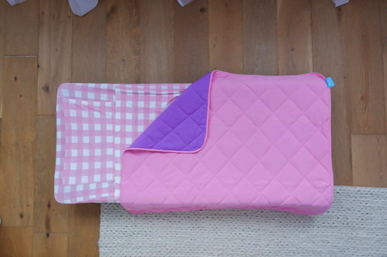 Daycare Blanket | Cotton Candy Pink + Purple