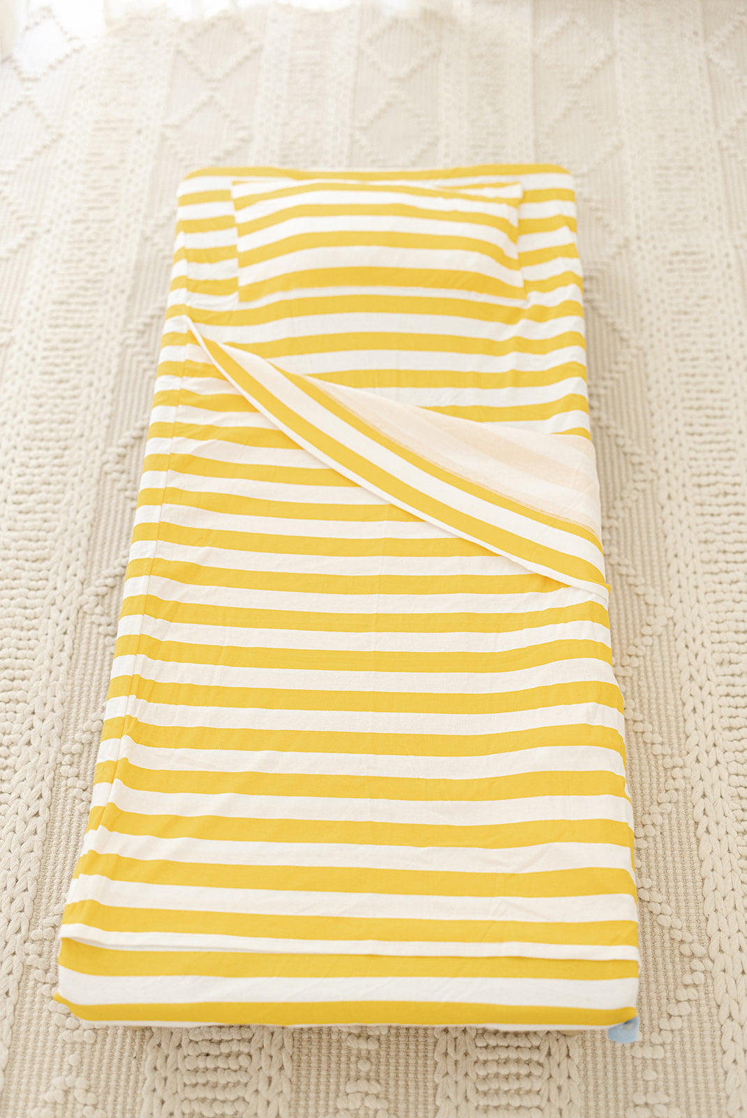 Daycare + Kindy Sheet Set | Sunshine Stripe